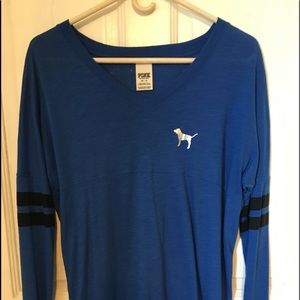 Long sleeve tee from pink